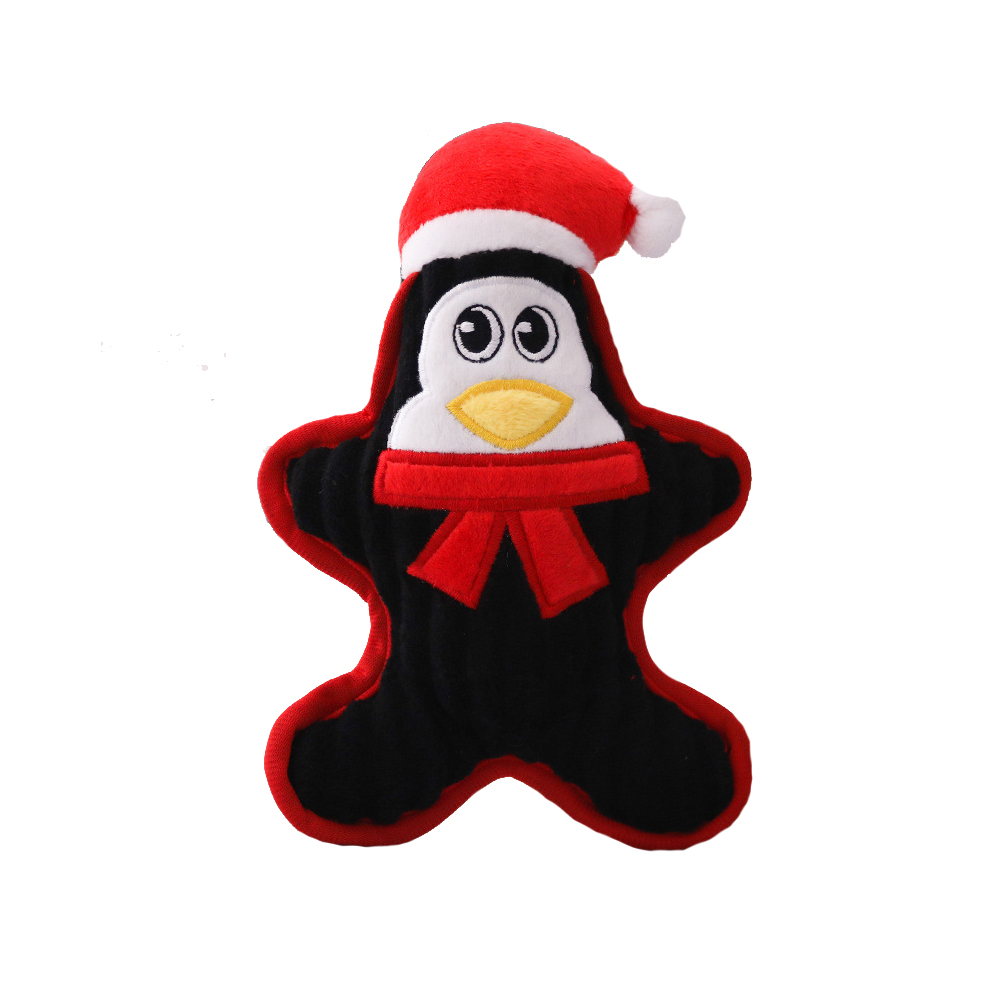 holiday penguin plush