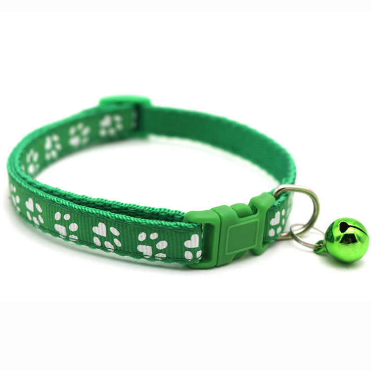 dark green cat collar