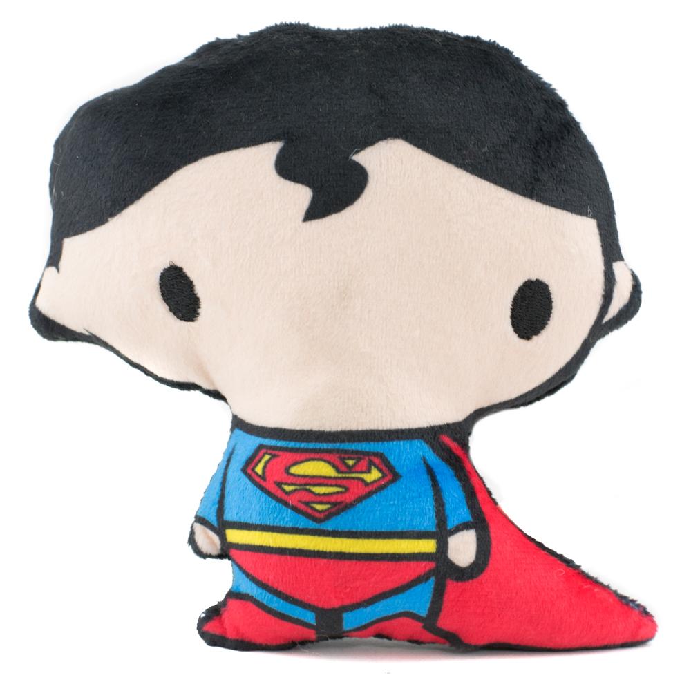 Superman Standing Plush Dog toy with Squeaker – Hanz and Oley